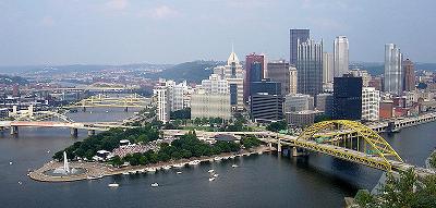 Pittsburgh view from mt Washington