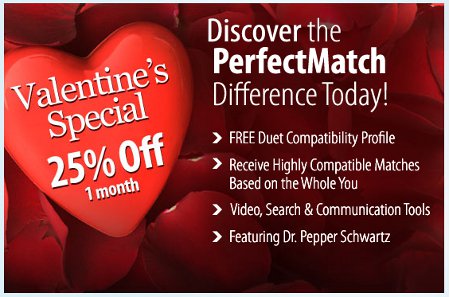 perfectmatch valentines special 2011