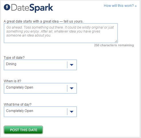 match datespark feature