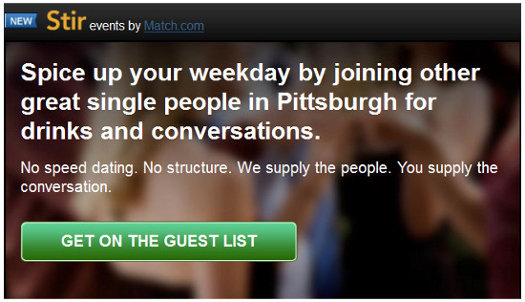 Stir events by Match.com